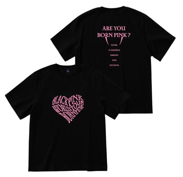 Camiseta Unissex Blackpink Born Pink