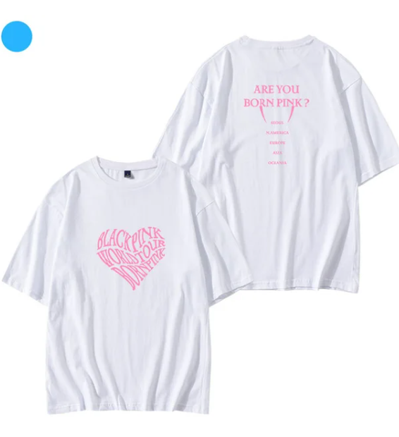 Camiseta Unissex Blackpink Born Pink