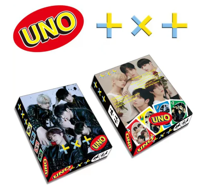 UNO Jogo de Cartas Grupos de KPOP (BTS, SKZ, TWICE, BLACKPINK, NWJS, TXT...)