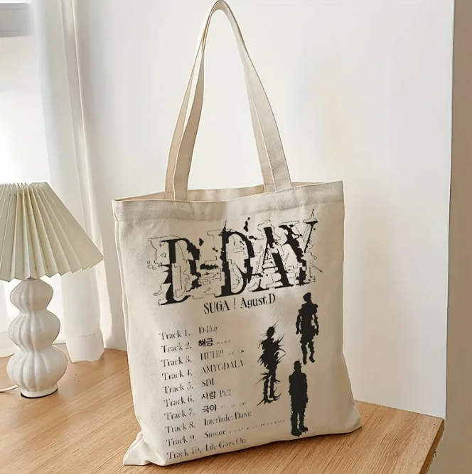 Ecobag D-DAY Agust D (Yoongi BTS)