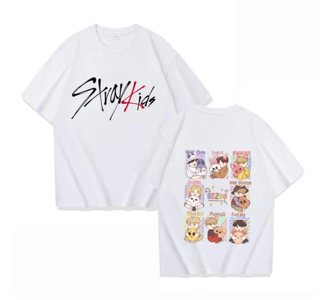 Camiseta Unissex StrayKids Skzoo