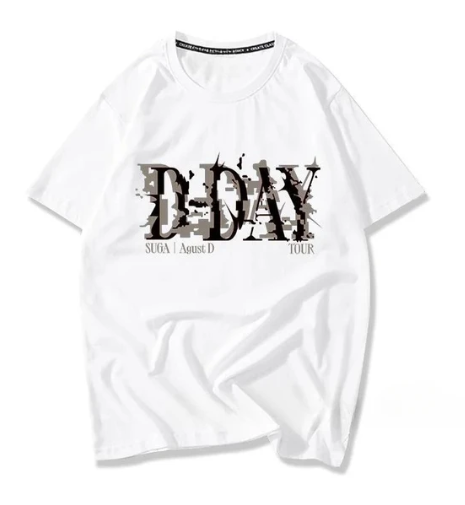 Camiseta Unissex AGUST D BTS D-DAY