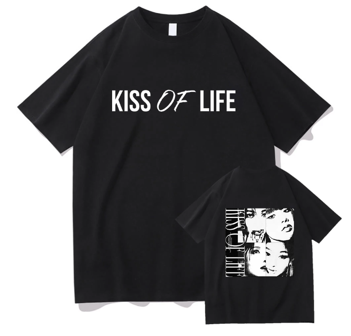 Camiseta Unissex Kiss Of Life Ver. 2