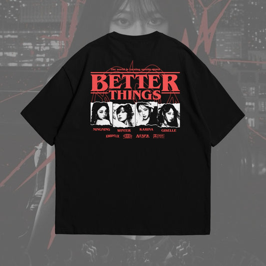 Camiseta Unissex AESPA Better Things - PRÉ-VENDA