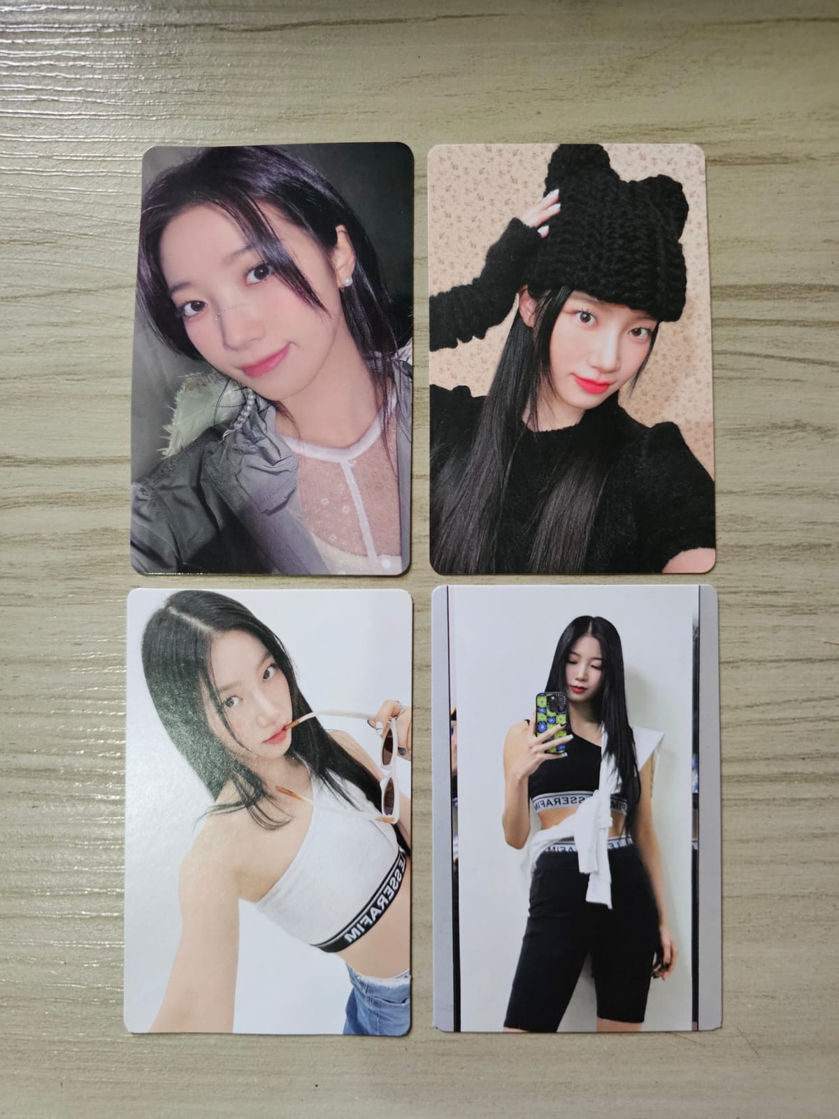 PHOTOCARDS DIVERSOS KAZUHA LE SSERAFIM (Frete incluso)