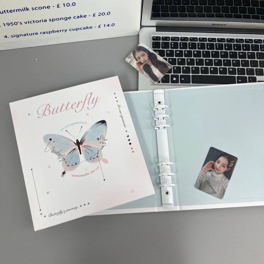 Binder A5 Butterfly - PRÉ-VENDA