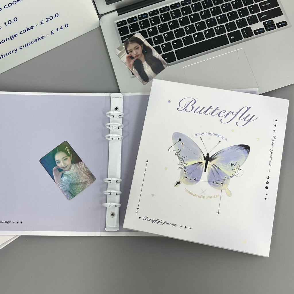 Binder A5 Butterfly - PRÉ-VENDA