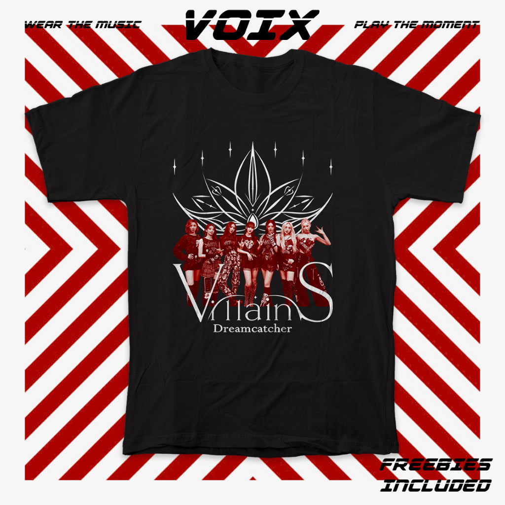 Camisetas Unissex Dreamcatcher VillainS - PRÉ-VENDA